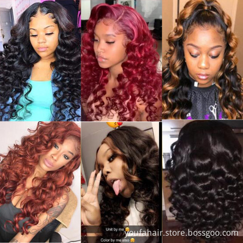 Unprocessed Mink Brazilian Human Hair Cuticle Aligned Full Thick Super Bouncy Funmi Double Drawn Fancy Curl Remy Hair Bundles